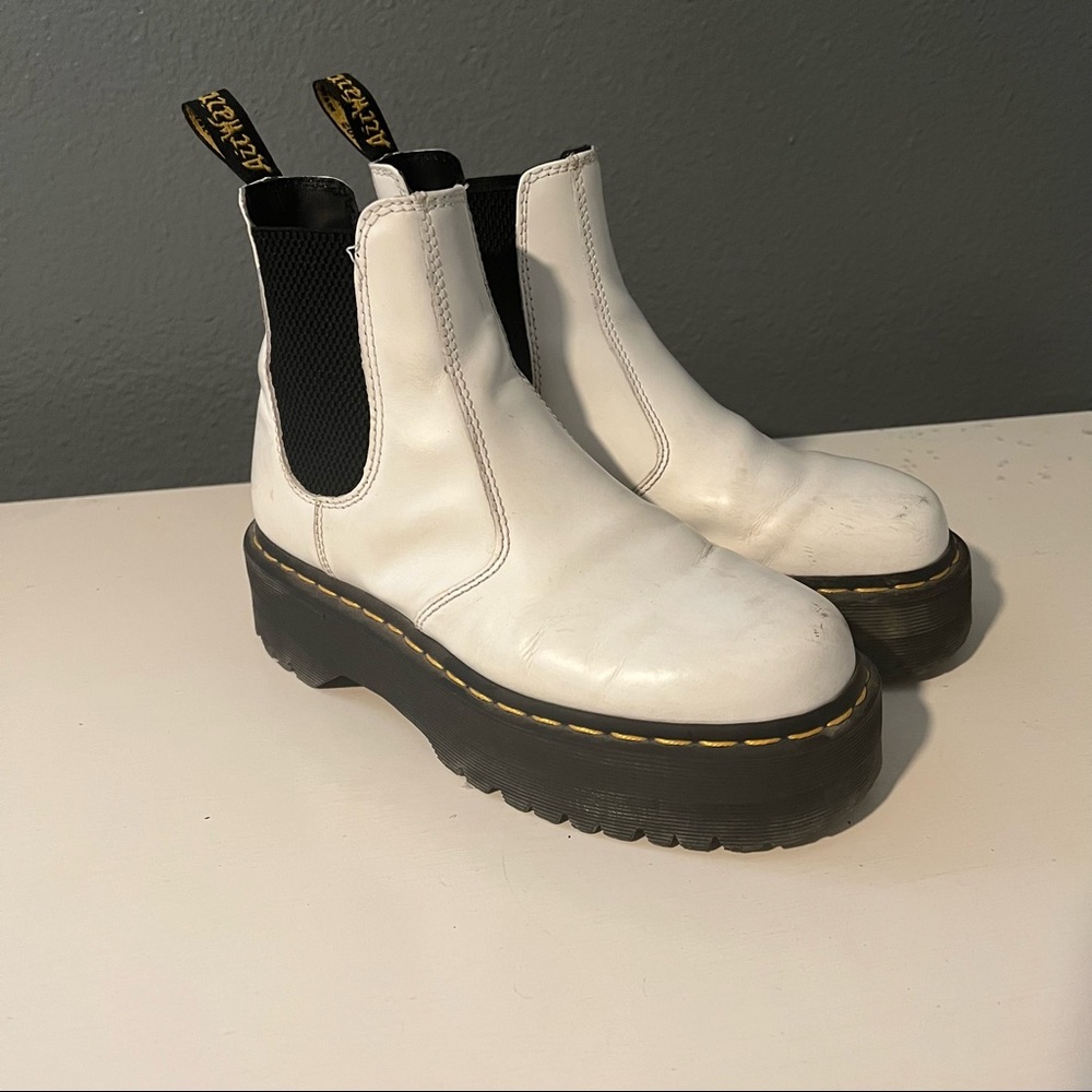 Dr. Marten’s 2976 Quad Platform Chelsea Boots